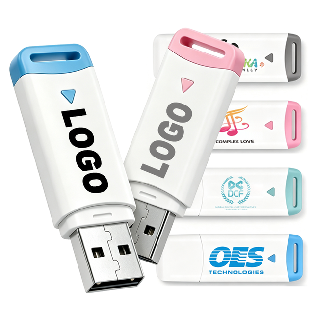 Custom Logo 2.0 3.0 Plastic USB Flash Memory Drive Usb Stick Pendrive 128MB 512MB 1Gb 2Gb 4Gb 8Gb 16Gb 32Gb 64Gb 128Gb