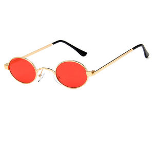 Europeo Vecchio Tendenze Della Moda 90S Retro Shades Vintage Sottile Sottile Piccolo Stretta Piccola Cornice Ovale <span class=keywords><strong>Occhiali</strong></span> <span class=keywords><strong>Da</strong></span> <span class=keywords><strong>Sole</strong></span> Lenti - Product Image 5