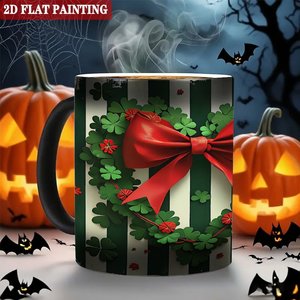 <b>Camping</b> <b>Hiking</b> Drink Mug 11oz Frosted Black Ceramic Heat Sensitive Magic Cup - Product Image 6