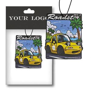 Ambientador de Coche Personalizable de Alta Calidad, Aroma Duradero, Tarjeta de Papel con Fragancia, Perfume para Coche - Product Image 2