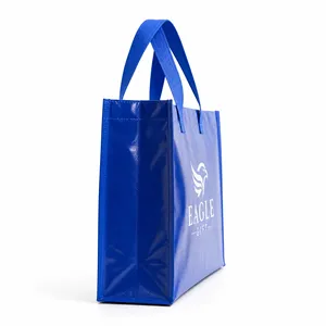 Sac fourre-tout en toile de coton durable en gros, imprimé sur mesure par sérigraphie, réutilisable, avec fermeture auto-agrippante en PP laminé, pour bouteille de vin - Product Image 6