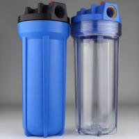 Accessoires de purificateur d'eau de boîtier de filtre transparent de haute qualité de 10 pouces