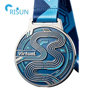 Desafío Virtual Personalizado, Mini Maratón <span class=keywords><strong>en</strong></span> Línea, Carrera Divertida, Carrera Deportiva, Medallas, Medallón, Medallas de Carrera Virtuales Personalizadas - Product Image 3