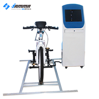 9D VR vélo sport ride scène exercice physique VR jeu machine simulateur fitness parc d'attractions intérieur et extérieur à vendre gym