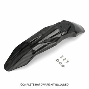 Parafango Anteriore di Ricambio JFG RACING in Plastica PP Effetto Carbonio, Protezione Antispruzzi per Moto Talaria Sting X3 MX3 MX4 - Product Image 1