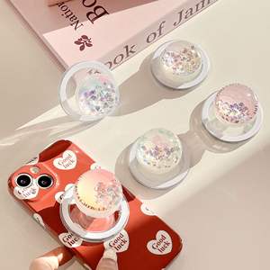 Rotation à 360 degrés pour support d'airbag bulle Quicksand poignée de téléphone portable magnétique pour téléphones - Product Image 4