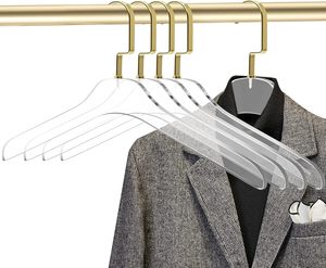 Custom logo Luxury Jeans Pants Fur Clothing Hangers Clips Garment Black Rose Gold Silver Gold <b>Plastic</b> Hangers for Clothes Store - Product Image 3