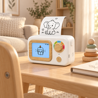Xprinter MK1 – Nouvelle machine à autocollants portable et mignonne à commande vocale pour enfants – Idéal pour l'éducation et les loisirs créatifs