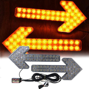 <span class=keywords><strong>LED</strong></span>信号灯,ストリートポータブルプラスチックソーラーパワー可視性2000m 3kgアンバー車の方向矢印 - Product Image 5