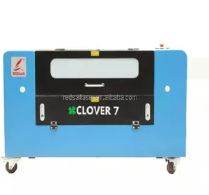 Máquina de grabado láser Redsail 5070 de alta calidad con enfriador rotativo y de agua