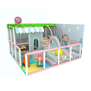 Factory Supply Kids Indoor Playground and Soft Play Park, Combined with <b>Trampoline</b> Zone for Kindergarten and Preschool - Product Image 5