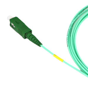 สายแพทช์ไฟเบอร์ออปติก Aqua SC/APC FTTH FTTx G657A2 ขนาด 1.6 มม./2.8 มม. ความยาว 2 ม.-4 ม. รับประกัน 3 ปี OEM/Ruiara - Product Image 1