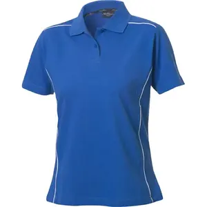 Polo de algodón para mujer Alpena, merchandising personalizado - Product Image 1
