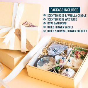 Set regalo per festa di nozze per damigelle regali di san valentino per la fidanzata candele profumate naturali regali di natale per l'amante - Product Image 3