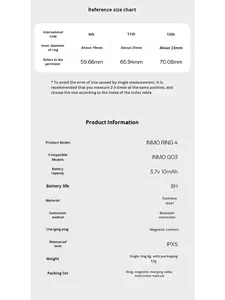Anneau intelligent INMO <span class=keywords><strong>Ring4</strong></span> - La télécommande ultime pour le prompteur INMO GO3 Chine - Product Image 5
