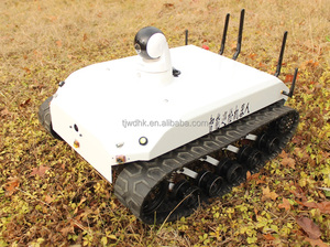 Ugv <span class=keywords><strong>Crawler</strong></span> theo dõi Robot <span class=keywords><strong>Chassis</strong></span> với điều khiển từ xa Ros mã nguồn mở off-road tất cả các địa hình Robot di động nền tảng - Product Image 4