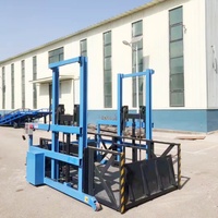 Plateforme de chargement et de déchargement mobile hydraulique 1T 2T pour camions porte-conteneurs, rampe de quai pour usines de fabrication