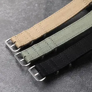 Cinturino orologio Vintage in tela 18mm 20mm 22mm 24mm cinturino per orologio Nato