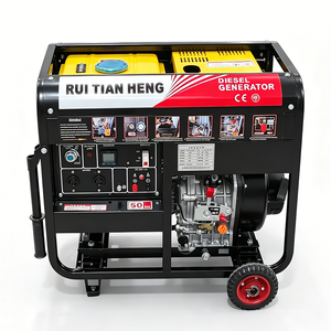 Generatore Diesel Silenzioso Professionale RTH 6kW/6.5kW/6.5kVA Trifase ATS Raffreddato ad Aria, Certificato CE - Product Image 5