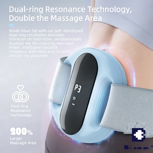 Masseur vibrant double face pour le remodelage corporel, grand écran, portable, relaxation complète du corps, anneau de massage amincissant et beauté - Product Image 5