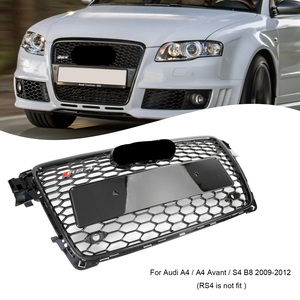 Nhà máy Phụ tùng xe hơi A4 a4 avant B8 tổ ong phía trước Bumper nướng rs4 phong cách bóng đen Sương Mù Ánh sáng lưới tản nhiệt 2008 2009 2010 2011 2012 - Product Image 5