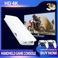 Consola de Videojuegos Portátil M15 para TV con Mando Inalámbrico 2.4G, Stick de Juegos 4K con 20000 Juegos Retro de 64GB para PS1/GBA/NES