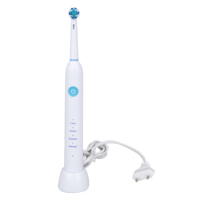 Brosse à dents électrique de voyage étanche IPX 7 Brosse à dents rechargeable intelligente pour adulte