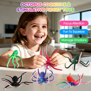Colorato in Silicone polpo e calamari giocattolo divertente romanzo giocattolo irrequieto <span class=keywords><strong>per</strong></span> <span class=keywords><strong>ragazzi</strong></span> e ragazze - Product Image 3