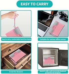 CUSTOM 8-Layer Fireproof & Waterproof <b>Document</b> <b>Bag</b> with Lock Fireproof Cash Pouch for Filing Products - Product Image 5