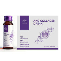 Boisson au collagène AKG en marque blanche OEM/ODM – Soutien cellulaire anti-âge avec peptides de collagène de poisson, astaxanthine, PQQ et ergothionéine