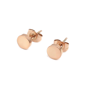 <span class=keywords><strong>Boucles</strong></span> <span class=keywords><strong>d</strong></span>'<span class=keywords><strong>oreilles</strong></span> en métal, or rose/or/argent, épaisses, petites, <span class=keywords><strong>boucles</strong></span> <span class=keywords><strong>d</strong></span>'<span class=keywords><strong>oreilles</strong></span> rondes classiques pour filles, garçons, femmes, hommes, bijoux - Product Image 3