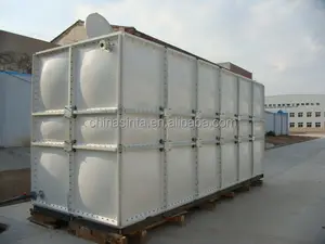 Wholesale FRP GRP Square Water Storage Tanks FRP Water Reservoir Tank