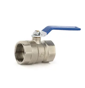high pressure 2pc ball valves brass produced by SHANGHAI trading company
