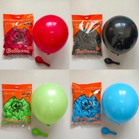 Vente en gros de ballons ronds en caoutchouc latex 12 pouces 3.2g pour la décoration de fête d'anniversaire ballons gonflables à l'hélium et à l'air