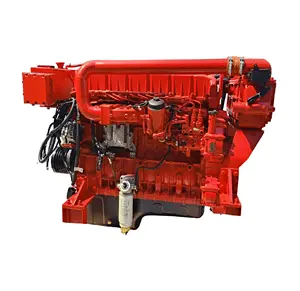 CAMC Hanma Completely mesin Diesel laut motor berpendingin air 450 kw/2100 rpm untuk perahu