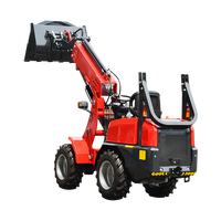Günstiger CE EPA Diesel-Radlader Garten-Hydraulik-Radlader 4x4 WD für Hofarbeiten und Landwirtschaftsprojekte mit Teleskoparm