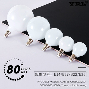 YRL G95 <b>LED</b> Bulb E14 E27 B22 E26 3000K 4000K 6000K Dimmable Home Decor Lighting - Product Image 1