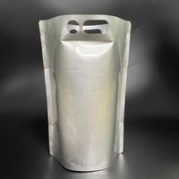 1.5L 2L3L5Lbag dans la boîte tiennent le sac de distributeur de vin de poche avec le sac de valve dans la boîte pour le jus