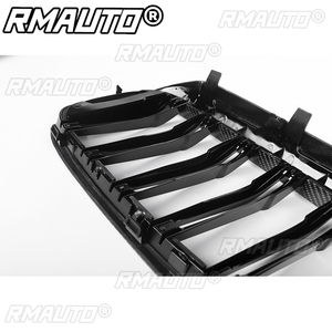 Grille de remplacement de calandre avant en fibre de carbone véritable pour BMW Série 5 G30 G31 Berline F90 M5 2017-2019 Pré-LCI - Product Image 6