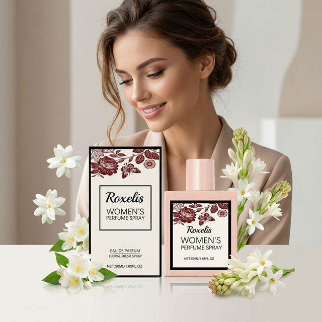 Women's Jasmine Scented Eau De Toilette Spray Fresh Floral Fragrance Daily Commuting Dating Elegant Style Long-Lasting