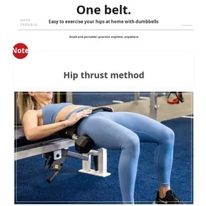 <span class=keywords><strong>Cintura</strong></span> per Hip Thrust in EVA, Portatile, per Allenamento dei Fianchi, Unisex, per Fitness e Sport - Product Image 4