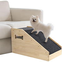 Rampe universelle en bois pour chiens - Antidérapante - Auxiliaire pour chiens de petite et grande taille
