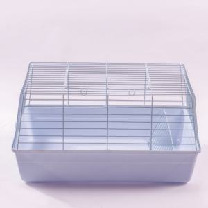 Usine chinoise de fabrication de cages à oiseaux, style château, plusieurs couleurs, cages à oiseaux pliables en fil de fer, petites cages à oiseaux - Product Image 1