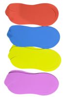 Sandales de pédicure jetables pliables professionnelles antidérapantes en plastique multicolores pour spa et salon de manucure – Commande en gros
