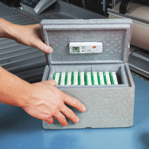Testo 184H1 Temperature Humidity Recorder USB Single Channel <b>Refrigerated</b> Transport Box - Product Image 1