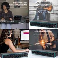 Antarmuka Audio profesional dengan sertifikat CE Soundcard antarmuka Audio
