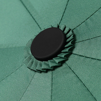 Parapluie d'Affaires Entièrement Automatique Pliant pour Hommes et Femmes, Personnalisable avec Logo, Publicitaire, à Bande Réfléchissante Inversée