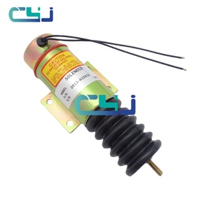 Solénoïde d'arrêt de carburant D513-A32V12 D513A32V12 2001-12E2U1 200112E2U1 pour excavatrice, électrovanne d'arrêt, électrovanne d'extinction - Product Image 5