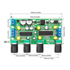 Khuếch đại công suất Front tone Board sốt cấp bbe2150 + upc1892t Dual Core Front Board Hifi độ trung thực cao - Product Image 4