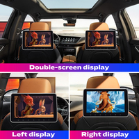 Écran tactile de moniteur d'appui-tête de 10,1 pouces, écran TV, écran IPS, Android, WIFI, tablette pour siège arrière de voiture, lecteur multimédia, CarPlay